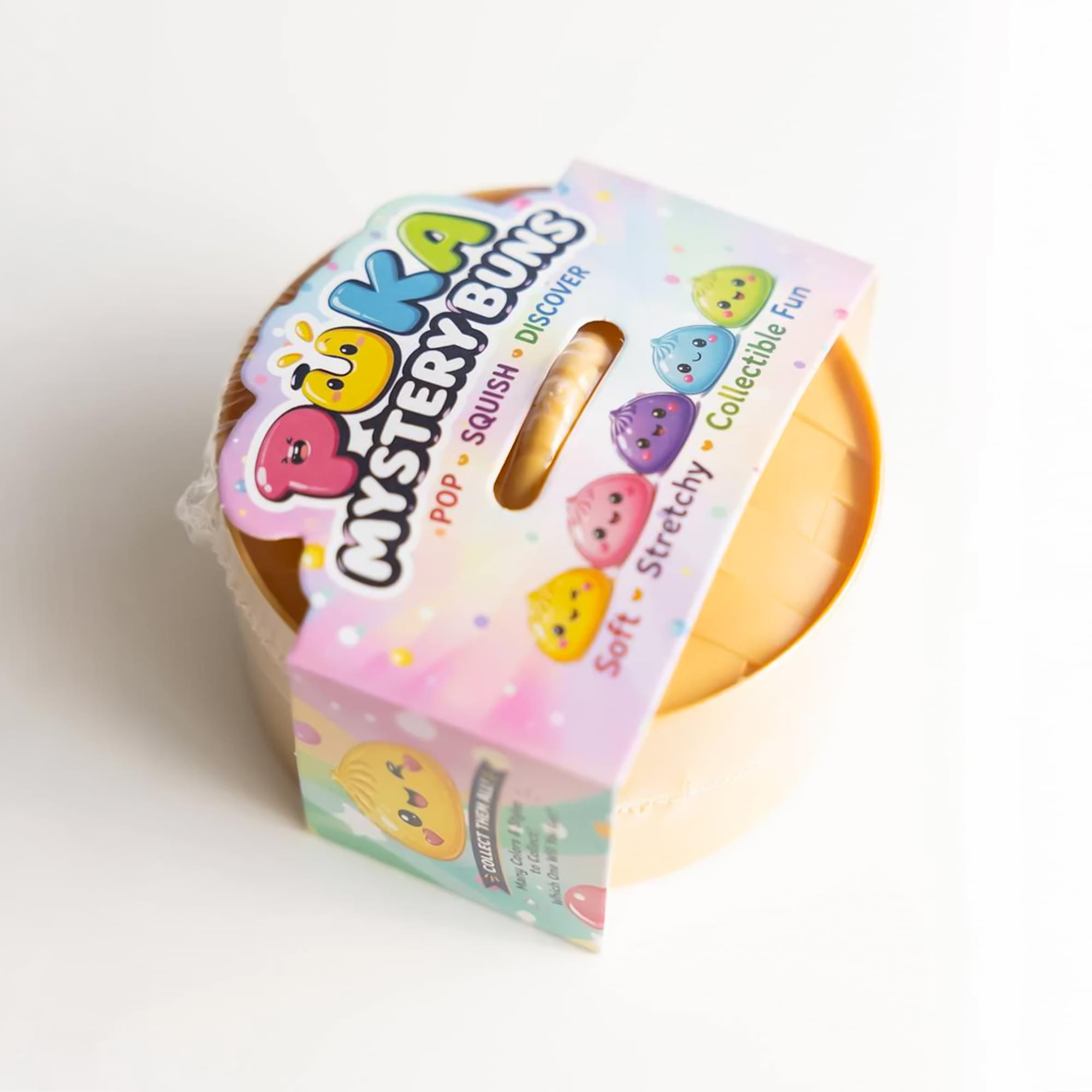 KA BUNS DISCOVER MYSTERY SQUISH Collectible POP Stretchy Soft THEM COLLECT Colors Many to Ome
