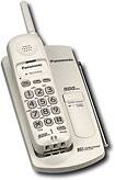 Front Detail. Panasonic - 900MHz Cordless Phone - White.