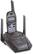 Front Detail. Panasonic - 2.4GHz Digital Spread Spectrum Cordless Phone - Black.