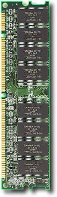 Front Standard. K-Byte - 256MB 32x64 SDRAM Memory.
