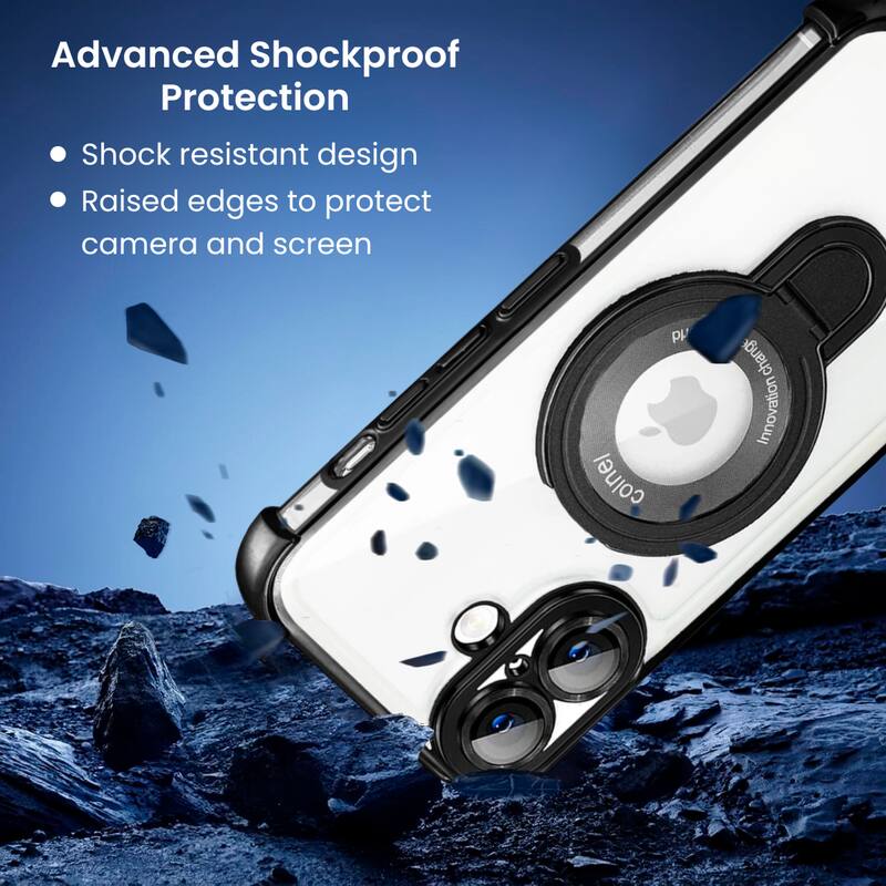 Advanced Shockproof Protection

- Shock resistant design
- Raised edges to protect camera and screen

Innovation