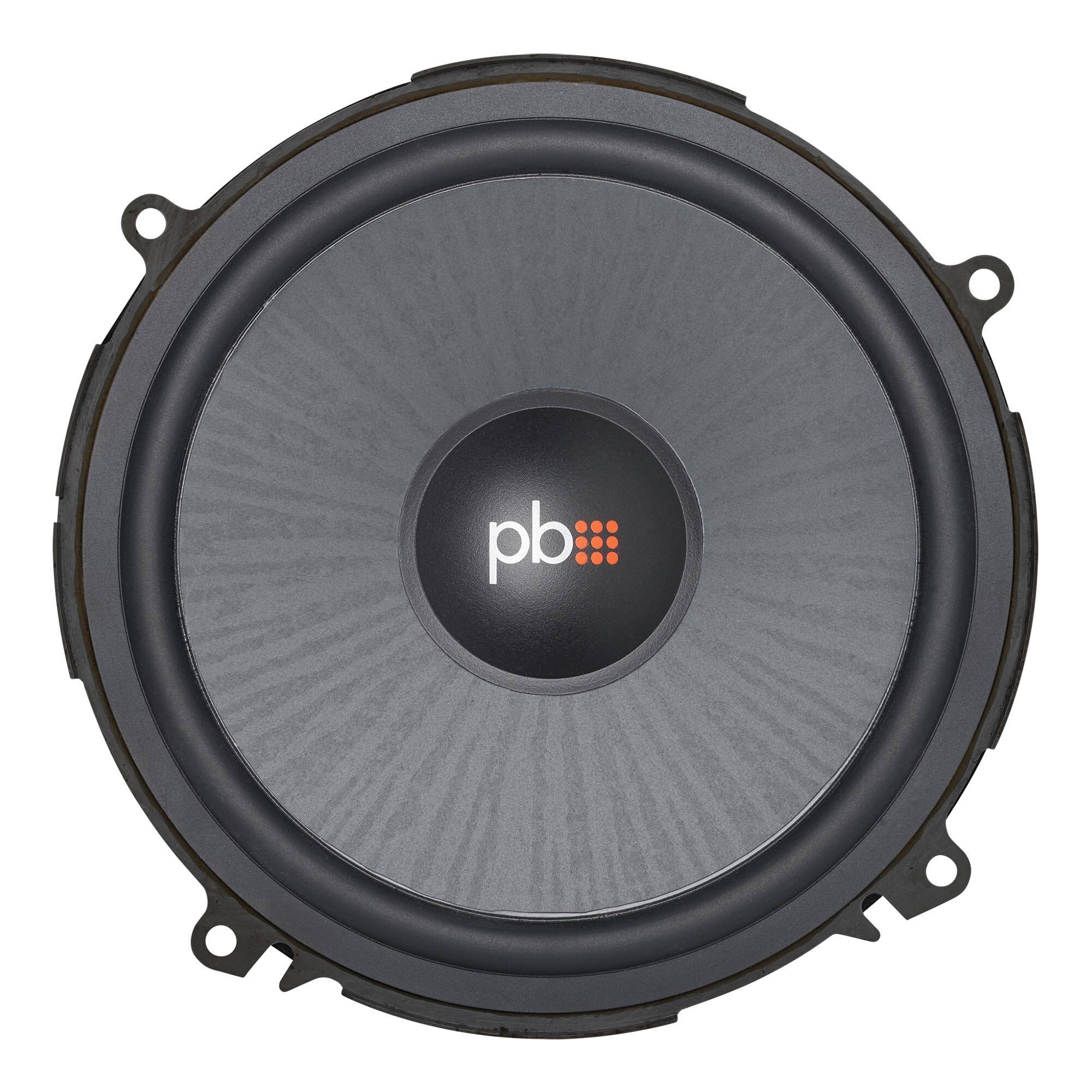 Alt View 1. Powerbass - PowerBass OE700-TY - 7" Toyota Plug and Play Mid Range Drivers, Pair 90Wrms / 270Wmax - no grills (2 ohm) - Black/Gray.