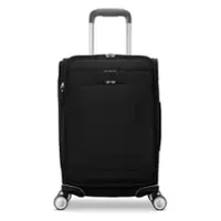 Samsonite - Silhouette 24" Expandable carry on Spinner Suitcase - Black - Front_Zoom