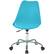 Alt View 11. OSP Home Furnishings - Emerson Office Chair - Teal.