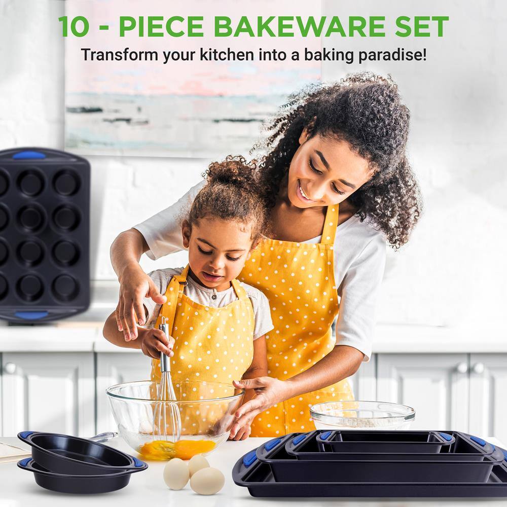 10 - PIECE BAKEWARE SET  
Transform your kitchen into a baking paradise!