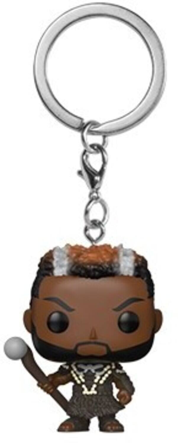 Front. Funko - FUNKO POP! KEYCHAIN: Marvel: Black Panther - Wakanda Forever - M'Baku - Collectibles - Multicolor.
