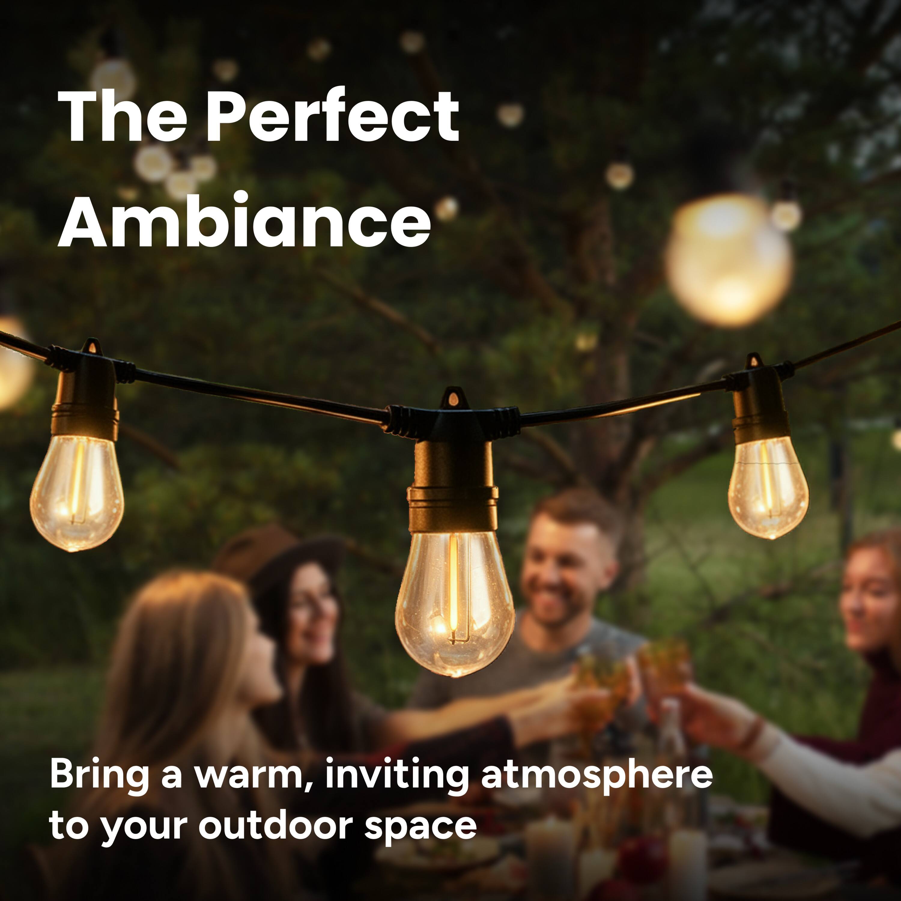 The Perfect Ambiance

Bring a warm, inviting atmosphere to your outdoor space