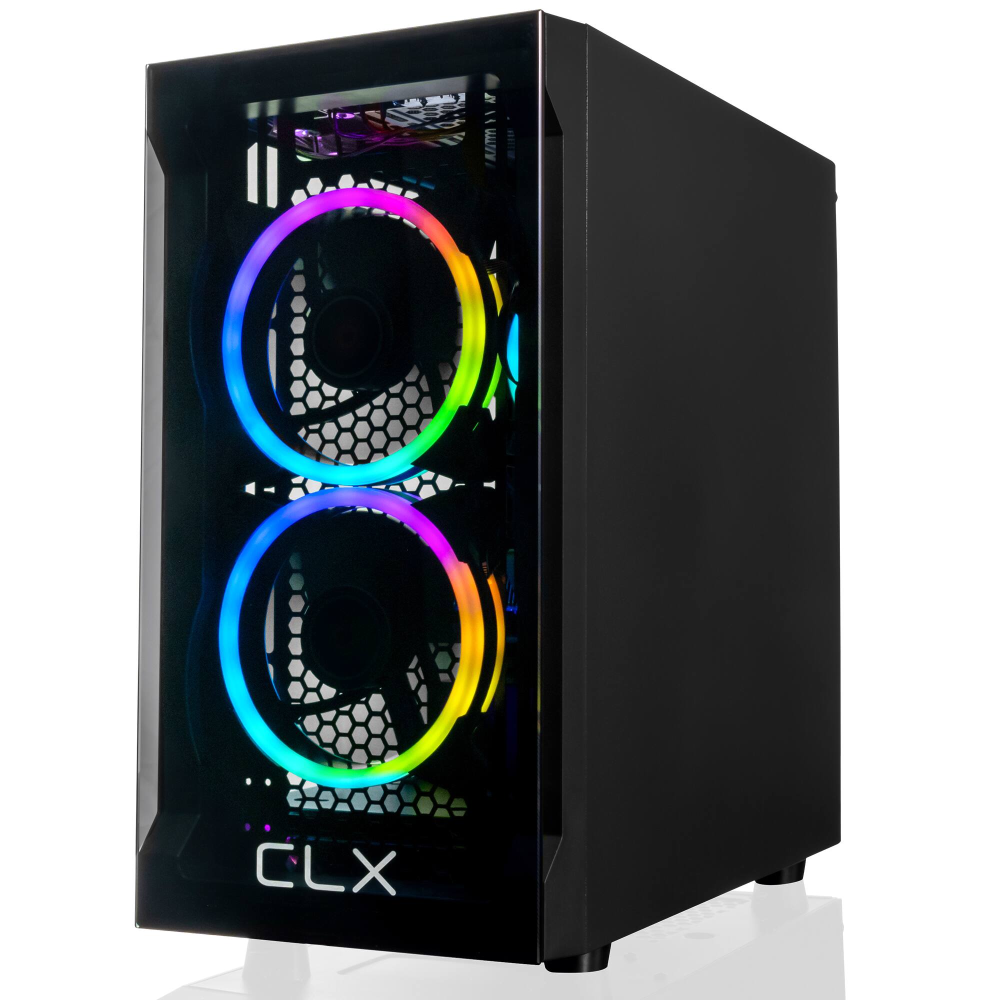 Best Buy: CLX SET Gaming Desktop Intel Core i7 10700F 16GB Memory NVIDIA  GeForce RTX 3050 500GB M.2 NVMe SSD + 2TB HDD Black TGMSETRTH2513BM