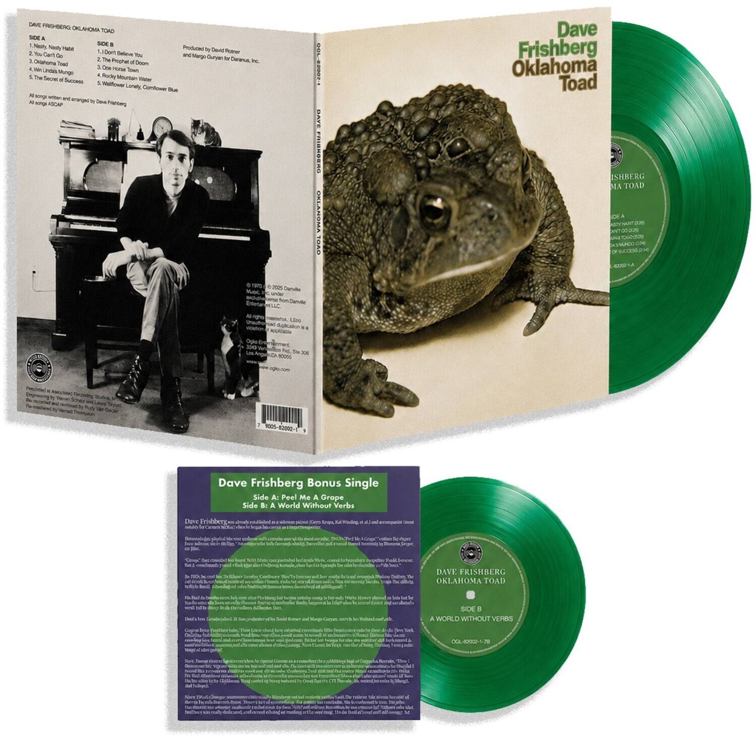 Dave Frishberg Oklahoma Toad VINYL LP - Best Buy