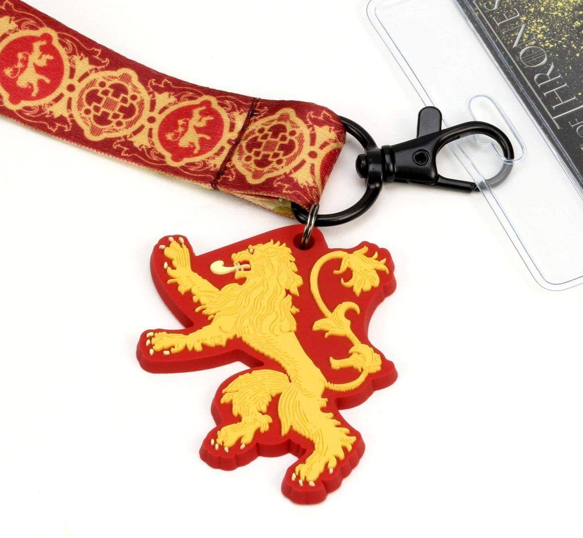 Alt View 10. Toynk - Game of Thrones Lanyard Gift Set - Iron Throne, Lannister, Stark, & Targaryen.
