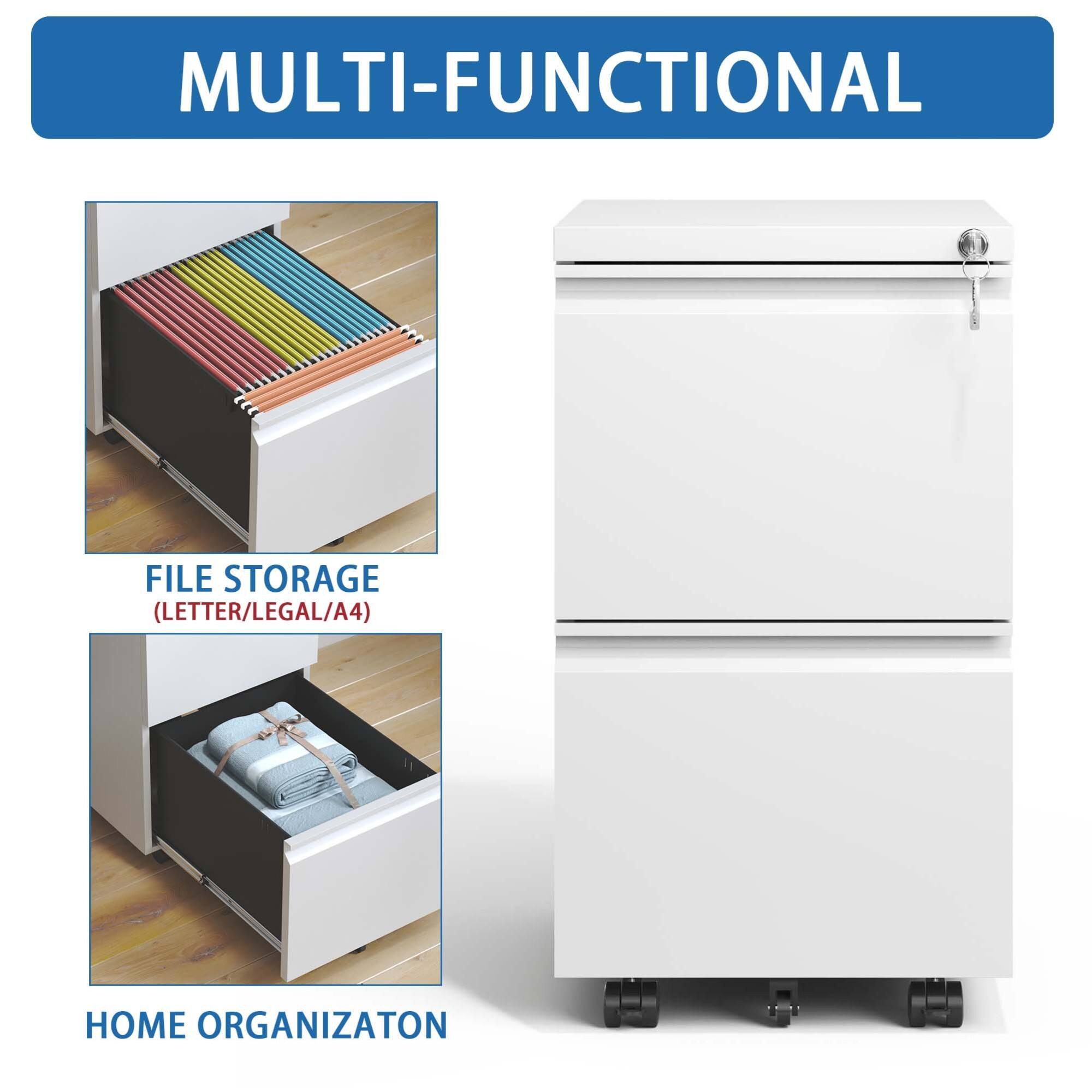 MULTI-FUNCTIONAL

FILE STORAGE (LETTER/LEGAL/A4)

HOME ORGANIZATION