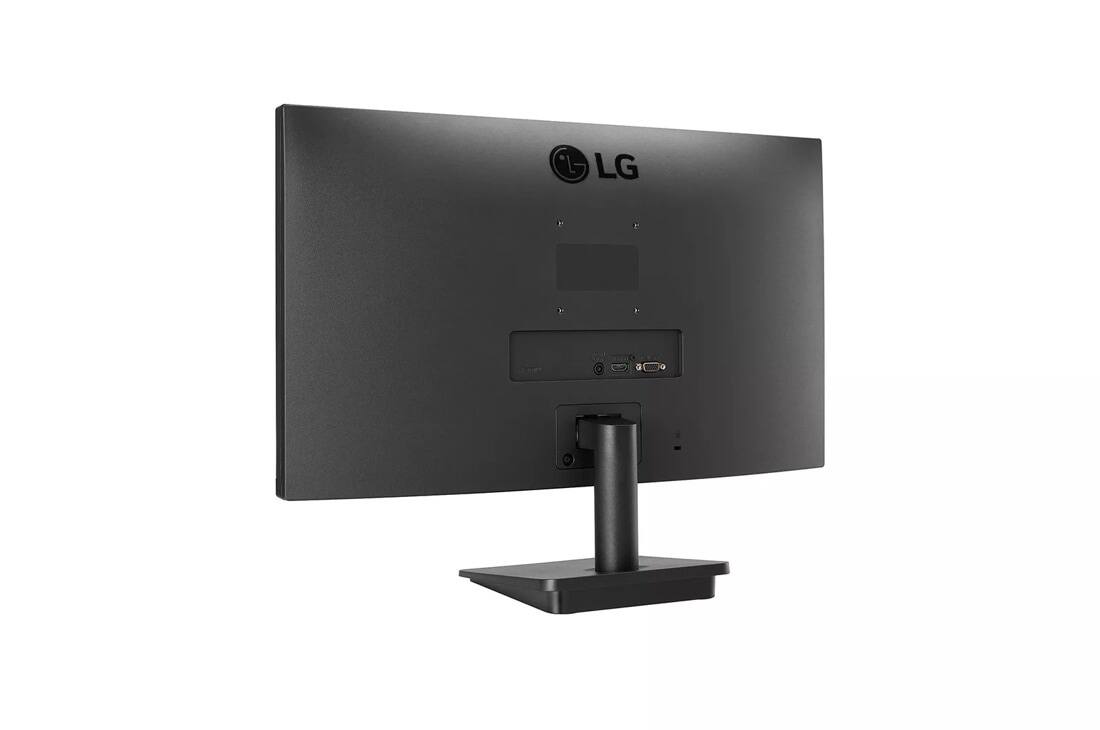 Alt View 6. LG - 24MP400-B 24" FHD IPS 3-Side Borderless Monitor, 75Hz, 5ms, AMD FreeSync, HDMI & VGA - Black.
