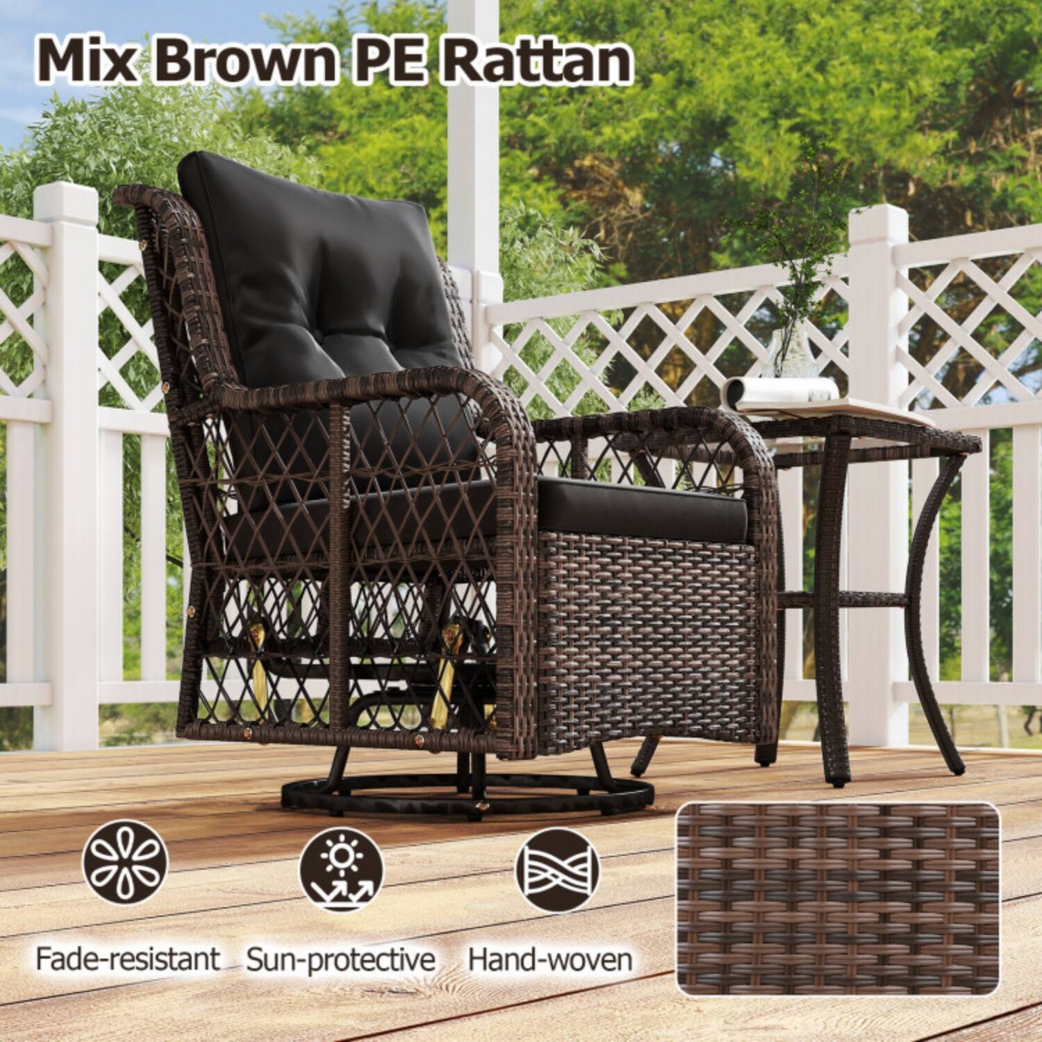 Mix Brown+Black