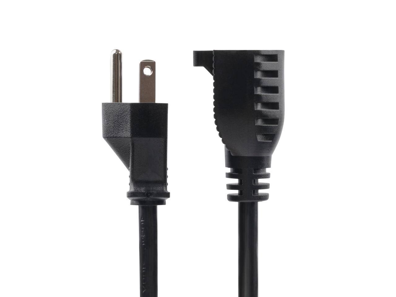 Alt View 2. StarTech.com - StarTech 10ft Power Cord NEMA 5-15P to 5-15R 10A 125V 18AWG UL Listed.