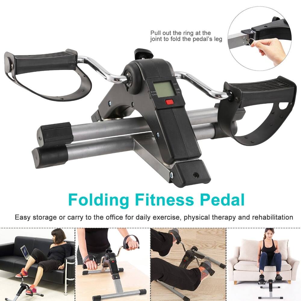 Pull out the ring at the joint to fold the pedal's leg

Folding Fitness Pedal

Easy storage or carry to the office for daily exercise, physical therapy and rehabilitation