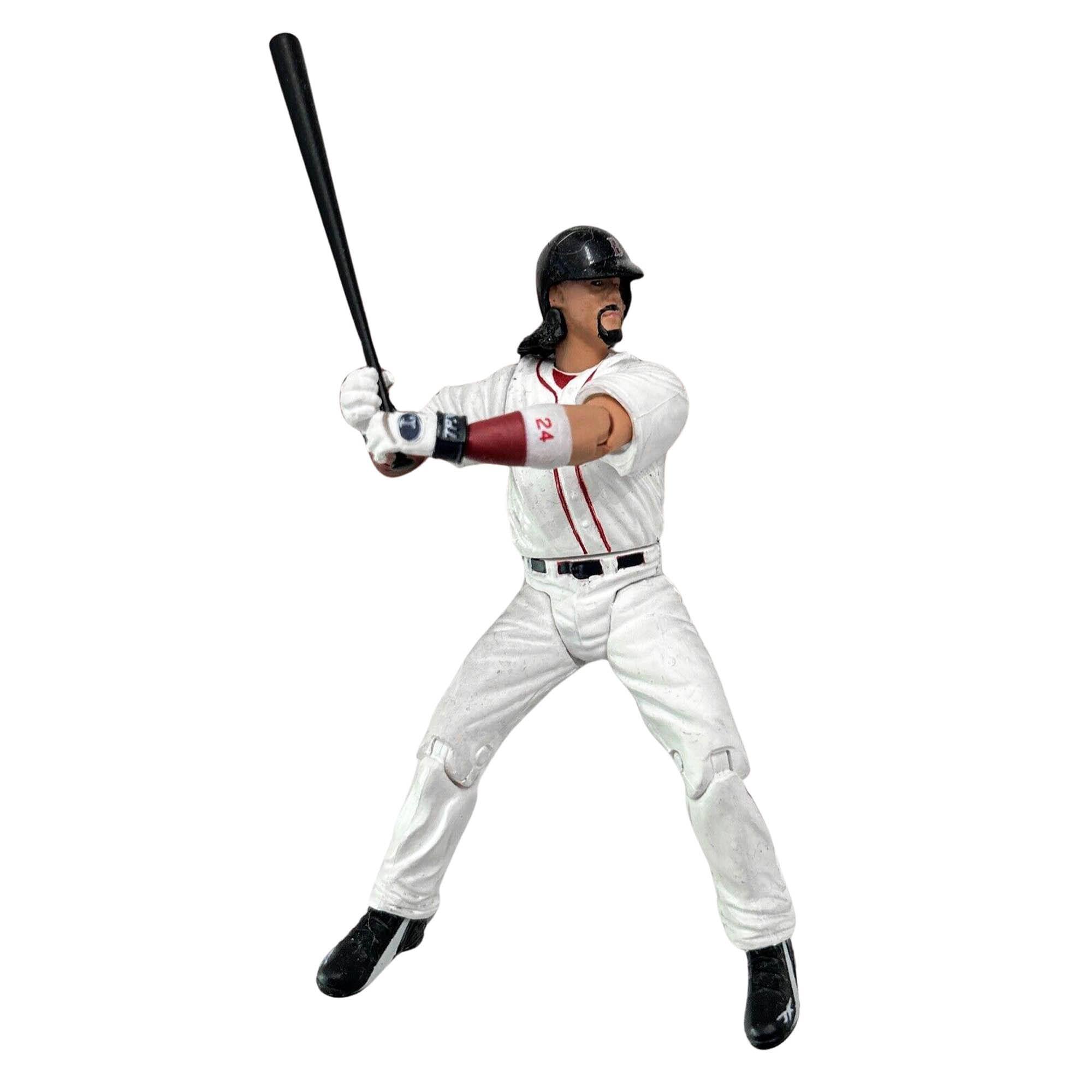 Alt View 10. MLB - Major League Baseball 4" Action Figure Manny Ramirez - White.