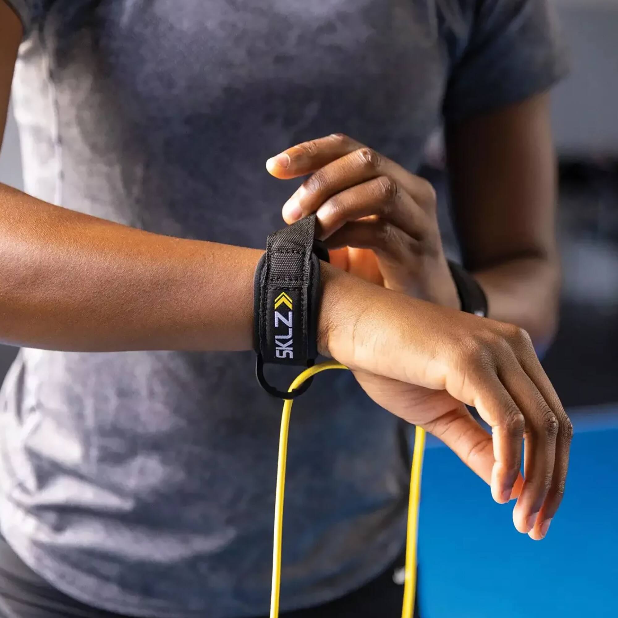 Alt View 3. SKLZ - SKLZ Bump-N-Pass Volleyball Trainer - Black/Yellow - Black/Yellow.