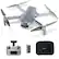 Front. Contixo - F28 Pro Gimbal Drone with Remote Controller - Silver.