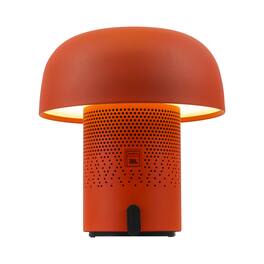 Kooduu - Sensa Play- Orange Lamp, Cordless rechargeable indoor/outdoor speaker Lamp, Sound by JBL