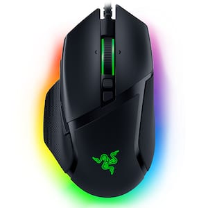 Razer - Basilisk V3 Optical Gaming Mouse with Chroma RBG Lighting - Wired - Black