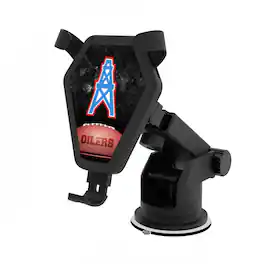 Keyscaper - Houston Oilers 10-Watt Legendary Design Wireless Car Charger - Multicolor