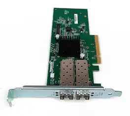 Lantronix - Refurbished Excellent - N-TGE-SFP-02 Network Interface Card - Dual Port - PCI Express - 10 Gigabit Ethernet Fiber - Green