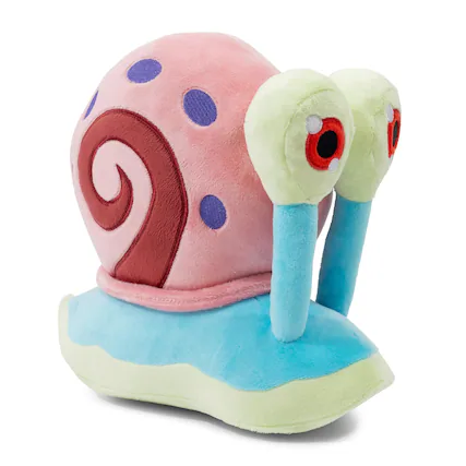 Front. Golden Bell Studios - Nickelodeon SpongeBob SquarePants Gary Squeaky Pet Toy Plush - Multi-Colored.