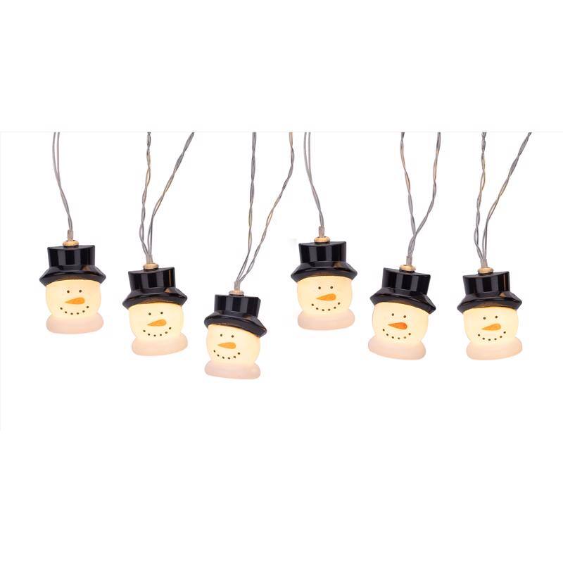 Angle. Celebrations - Celebrations LED Micro/5mm Warm White 10 ct String Christmas Lights 17.72 ft..