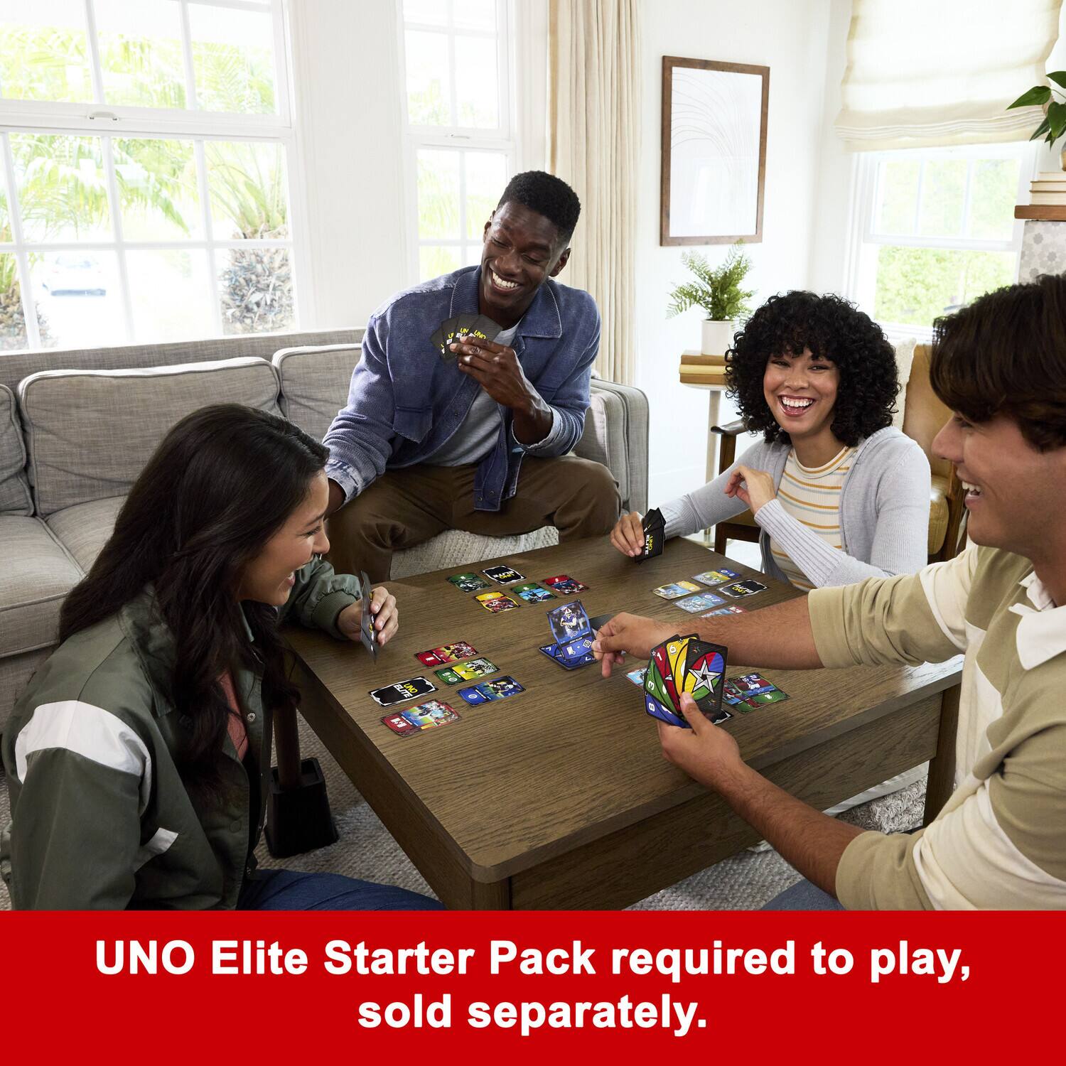 UNO Elite Starter Pack required to play, sold separately.