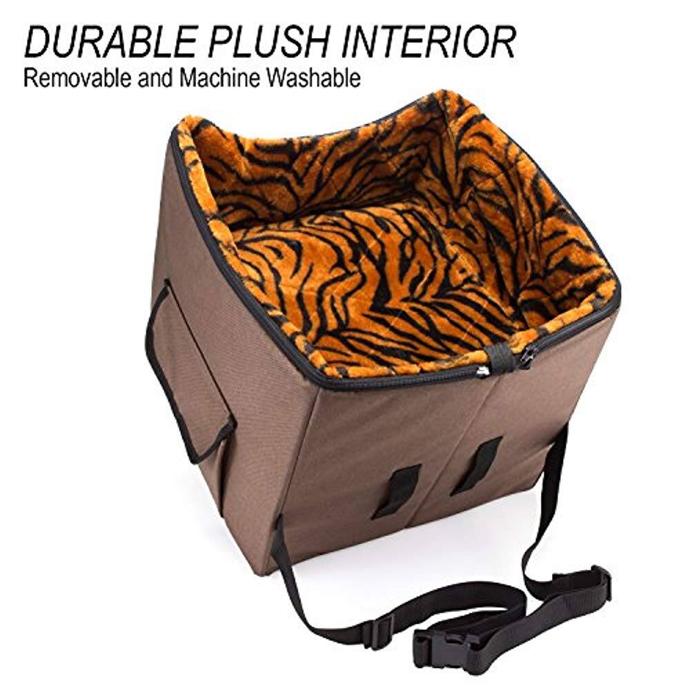 DURABLE PLUSH INTERIOR  
Removable and Machine Washable