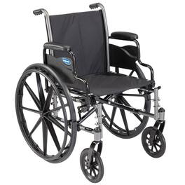 Invacare - Tracer SX5 Folding Wheelchair for Adults, 20” Seat, Desk Arms, Everyday Use - Black