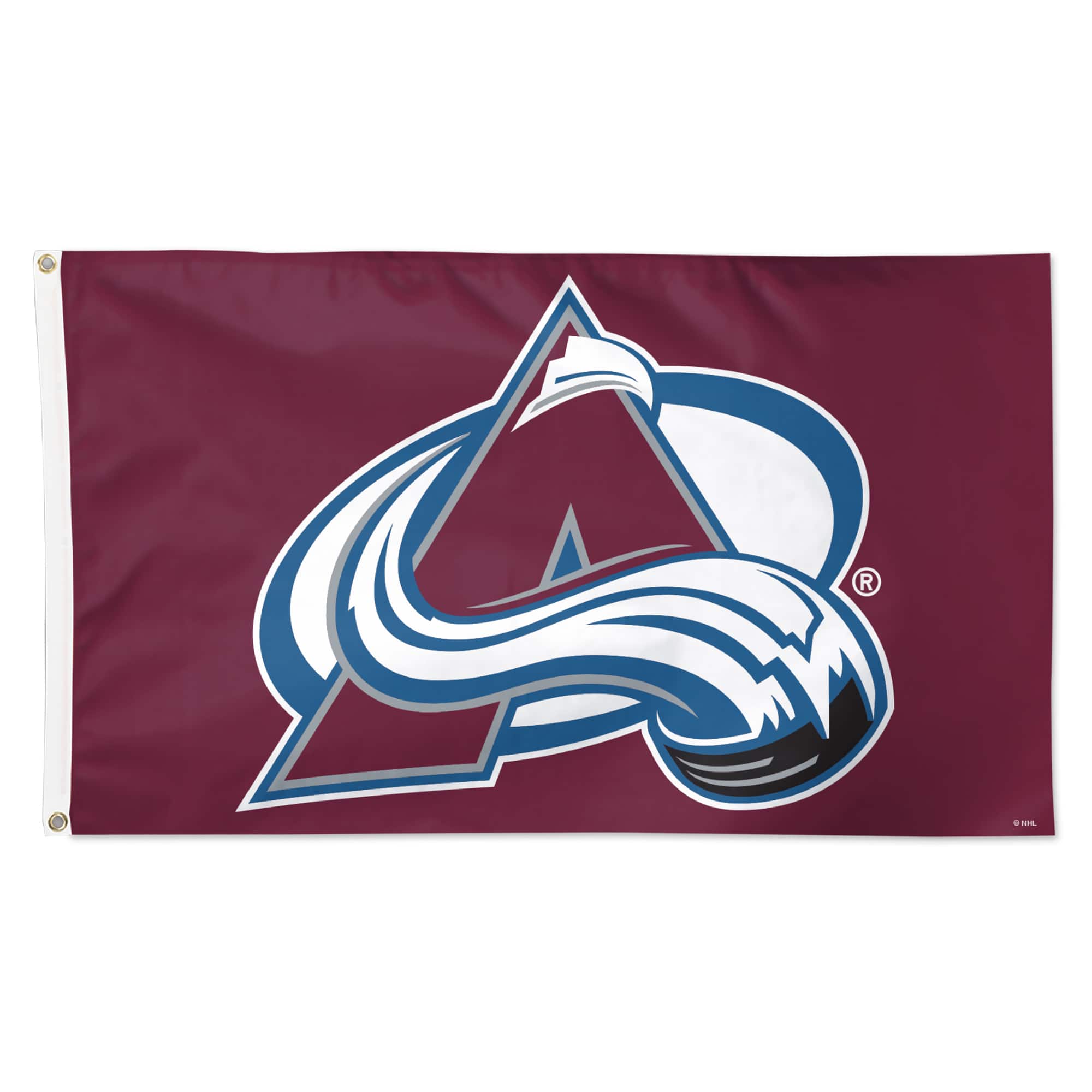 WinCraft - Colorado Avalanche 3' x 5' Primary Logo Single-Sided Flag - Multicolor