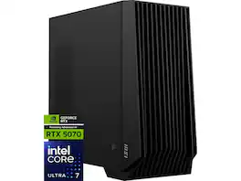 MSI - PRO DP400 AI 2NVP-025US Intel Ultra 7-265F 32GB DDR5 2TB SSD RTX 5070 - Black