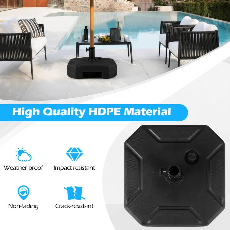 High Quality HDPE Material  
Weather-proof  
Impact-resistant  
Non-fading  
Crack-resistant