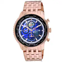 SeaPro - Men's Meridian World Timer GMT - Blue