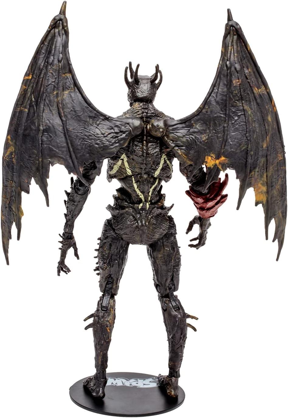 Alt View 2. McFarlane Toys - Spawn 7 Inch Action Figure | Nightmare Spawn - Black.