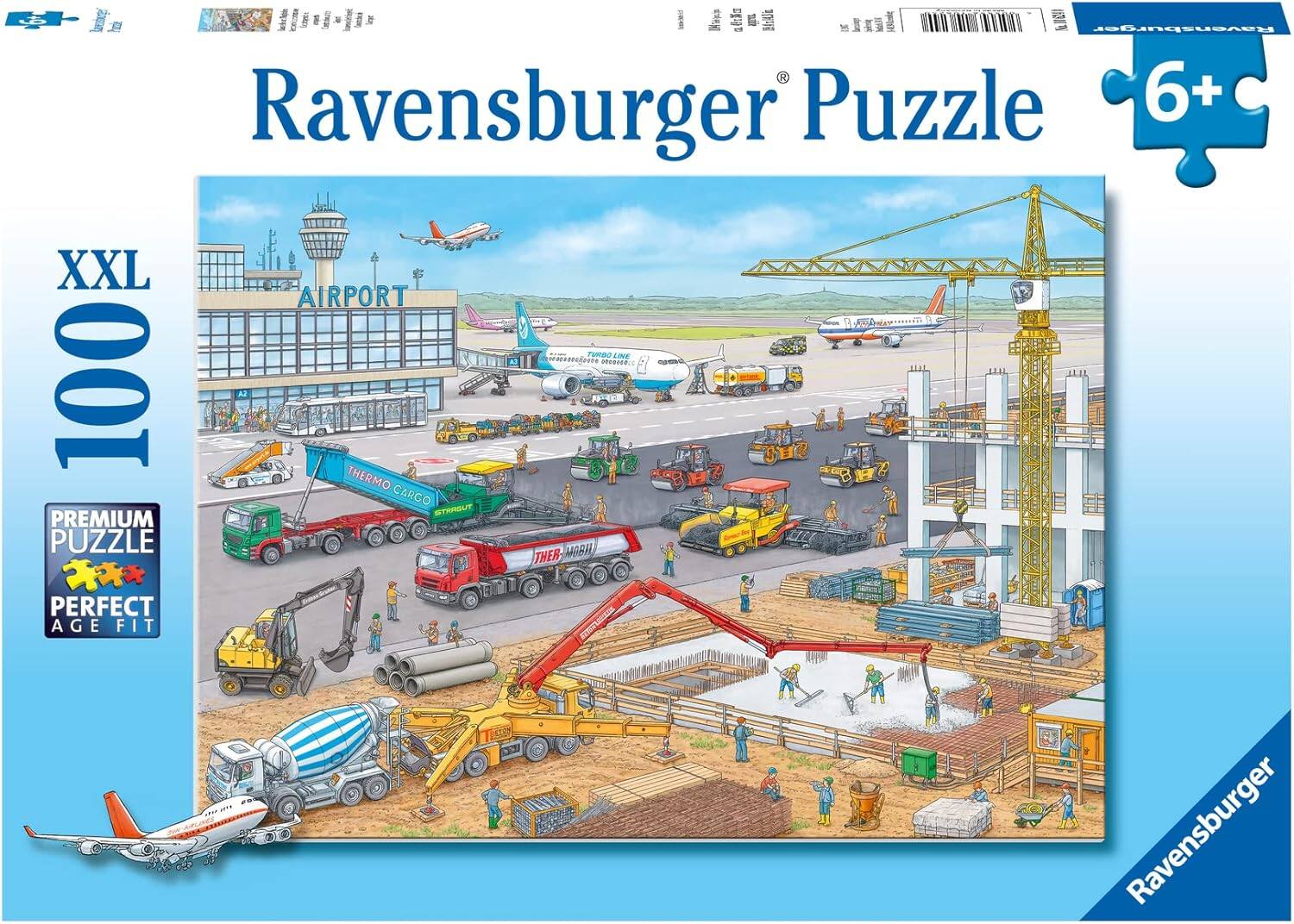 Ravensburger - Construction at The Airport Jigsaw Puzzle price history on PriceWatchPro