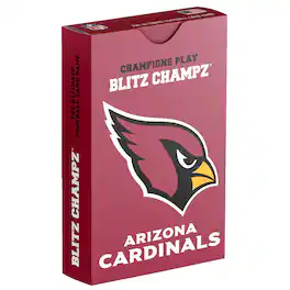 Blitz Champz - Arizona Cardinals NFL Football Card Game - Multicolor