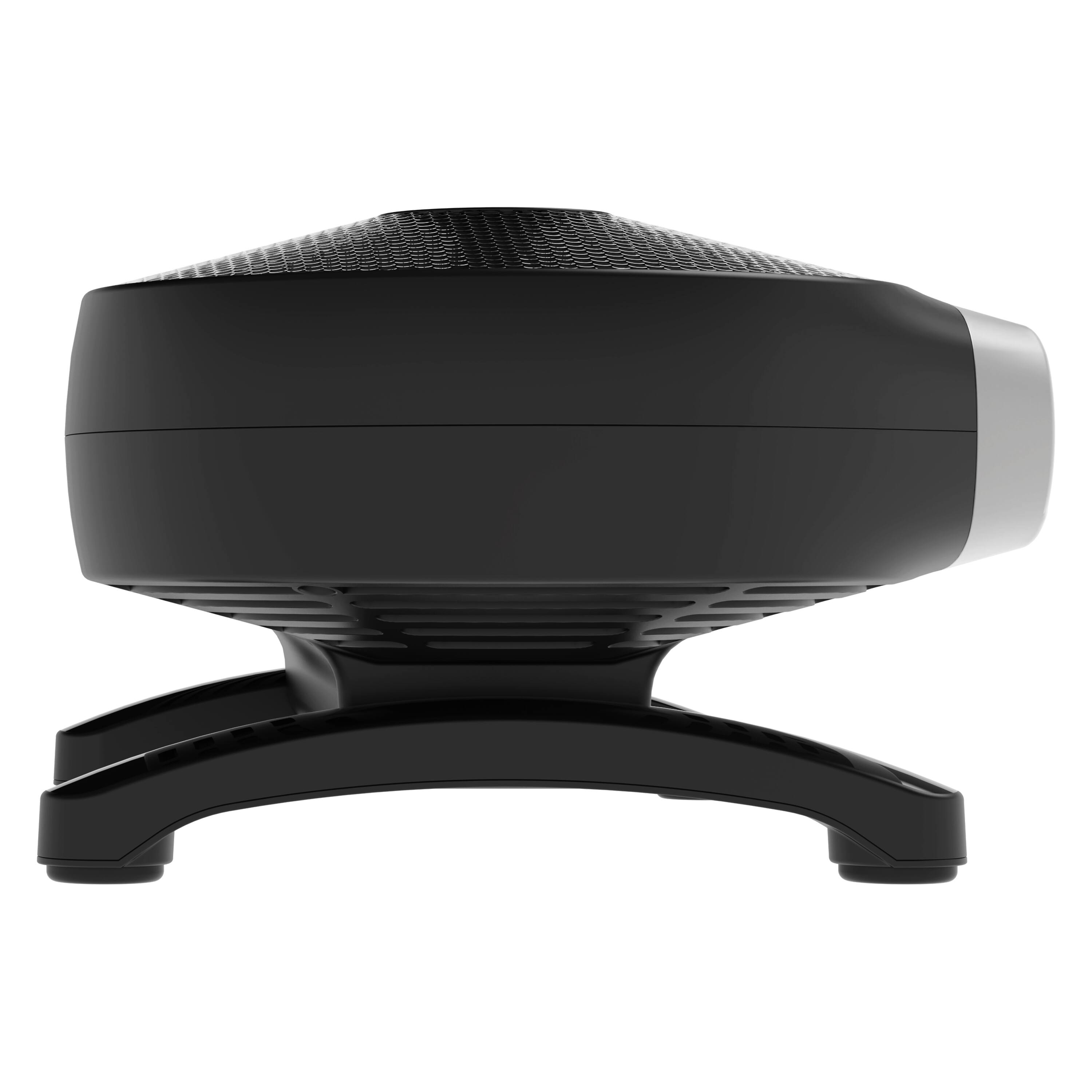 Alt View 18. Vornado - AXL Low Profile Oscillating Fan with Remote Control - Black.