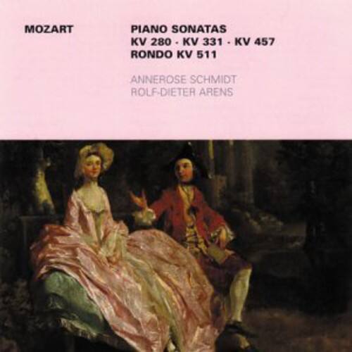 MOZART  
PIANO SONATAS  
KV 280 - KV 331 - KV 457  
RONDO KV 511  

ANNEROSSE SCHMIDT  
ROLF-DIETER ARENS