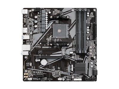 GIGABYTE B550M K AM4 AMD B550 Micro ATX Motherboard with Dual M.2 GIGABYTE B550M K AM4 AMD B550 Micro ATX Motherboard with Dual M.2