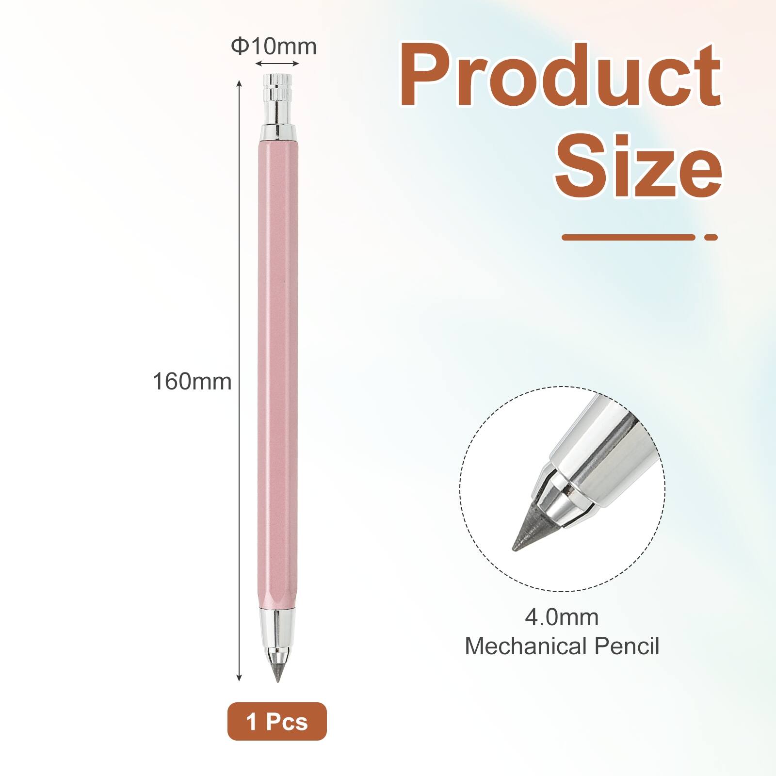 10mm Product Size 160mm 4.0mm Mechanical Pencil 1 Pcs