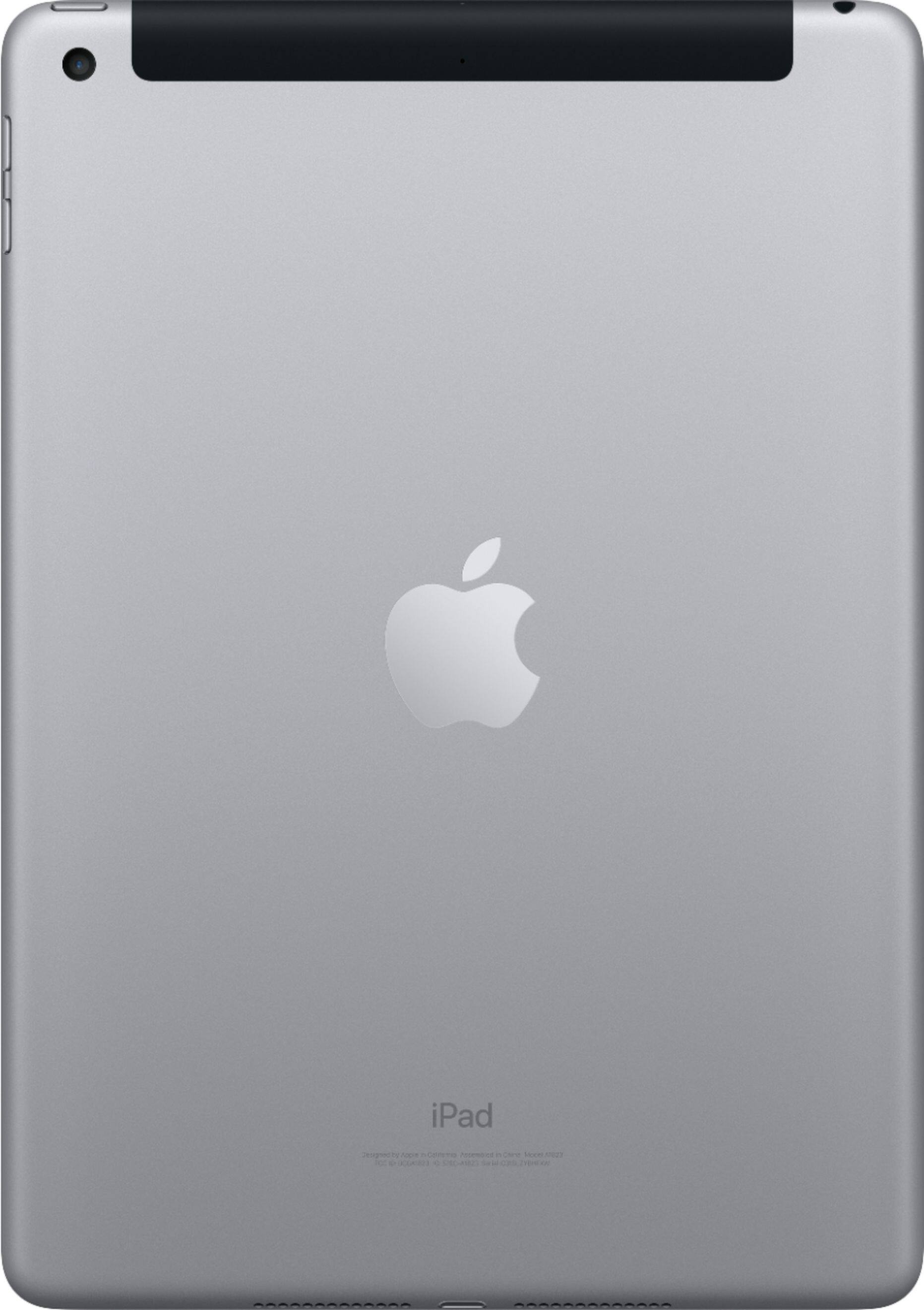 Apple Certified Refurbished iPad (6th Generation) (2018) Wi-Fi + Cellular  32GB (Unlocked) Space Gray MR6Y2LL/A - Best Buy