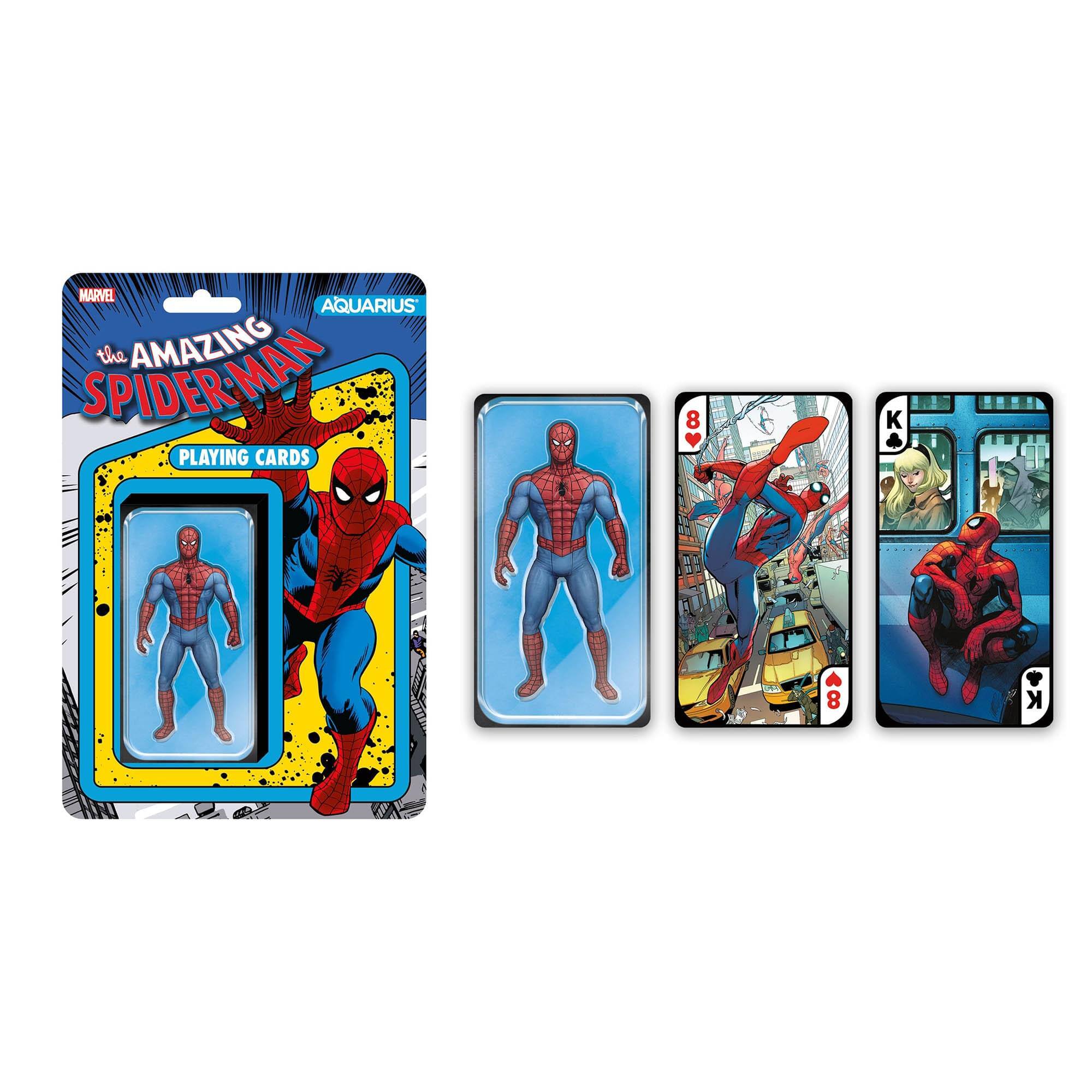 MARVEL AQUARIUS the AMAZING SPIDER-MAN PLAYING CARDS

8 of Hearts
King of Clubs