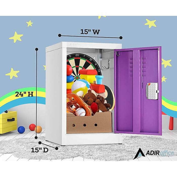 15" W 24" H 15" D ADIR office