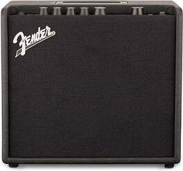 Fender - Mustang LT25 Guitar Amp, 25 Watts, with 2-Year Warranty, 30 Preset Effects with USB Audio Interface for Recording - Black