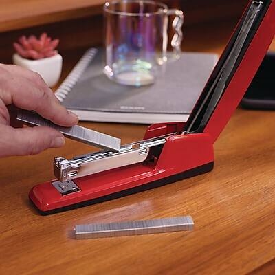 Alt View 5. Swingline - Desktop Stapler, 25 Sheets Capacity, Red - Red.