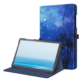 Kitcheniva - Multi-Angle Smart Stand Case For Samsung Galaxy Tab A11+ Plus 11 Inch 2025 - Starry Sky