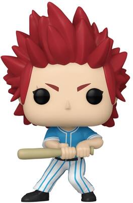 Funko - POP! ANIME: My Hero Academia Baseball - Hero League Baseball - Kirishima (MHA) - COLLECTIBLES - Multicolor