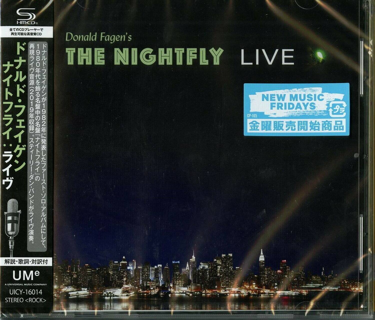 Donald Fagen - The Nightfly Live (SHM-CD)   - COMPACT DISCS price history on PriceWatchPro
